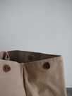 kyuca wash canvas tote(ウォッシュキャンバス　トート KY0141)